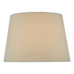 Alina Taupe Faux Silk Tapered Drum Shade 26cm<br>Taupe