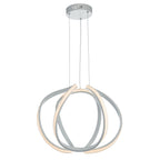 Alonsa Pendant Small White LEDMatt White