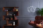 Alonsa Pendant Small White LEDMatt White