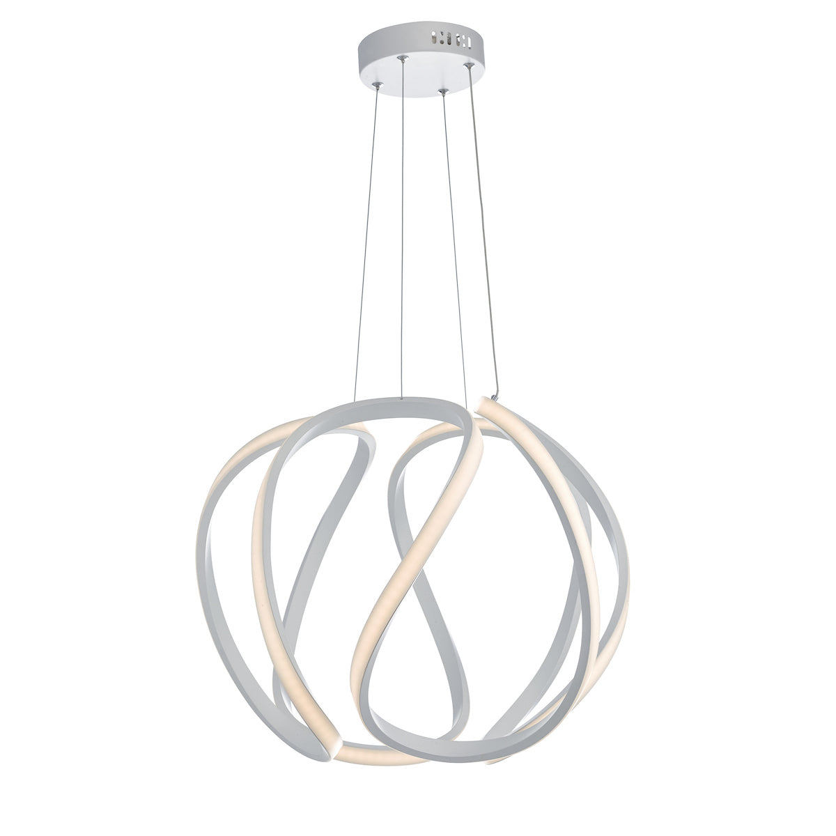 Alonsa Pendant Large White LED<br>Matt White