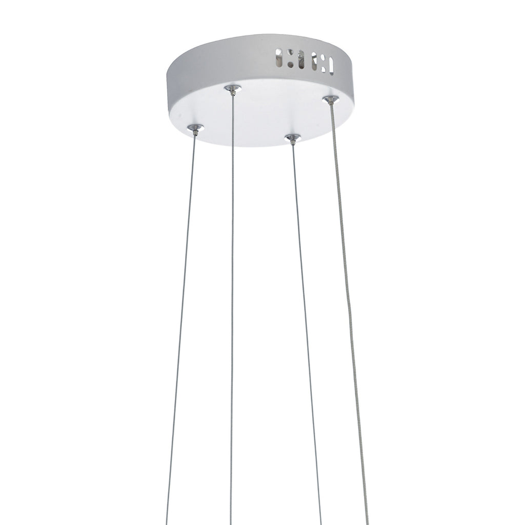 Alonsa Pendant Large White LED<br>Matt White