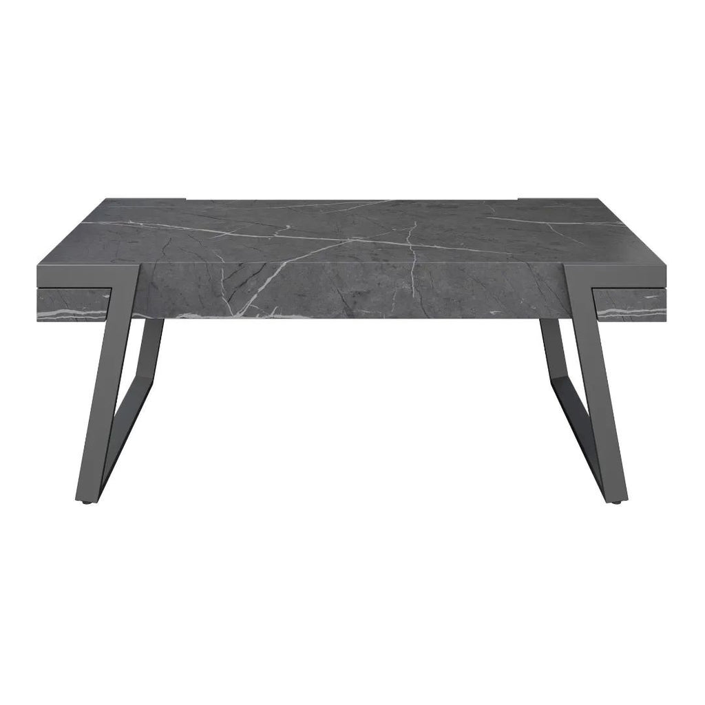Alpina Grey Marble Effect Coffee Table
