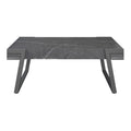 Alpina Grey Marble Effect Coffee Table
