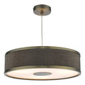 Alvaro 3 Light Single Pendant Antique Bronze Mushroom<br>Antique Bronze