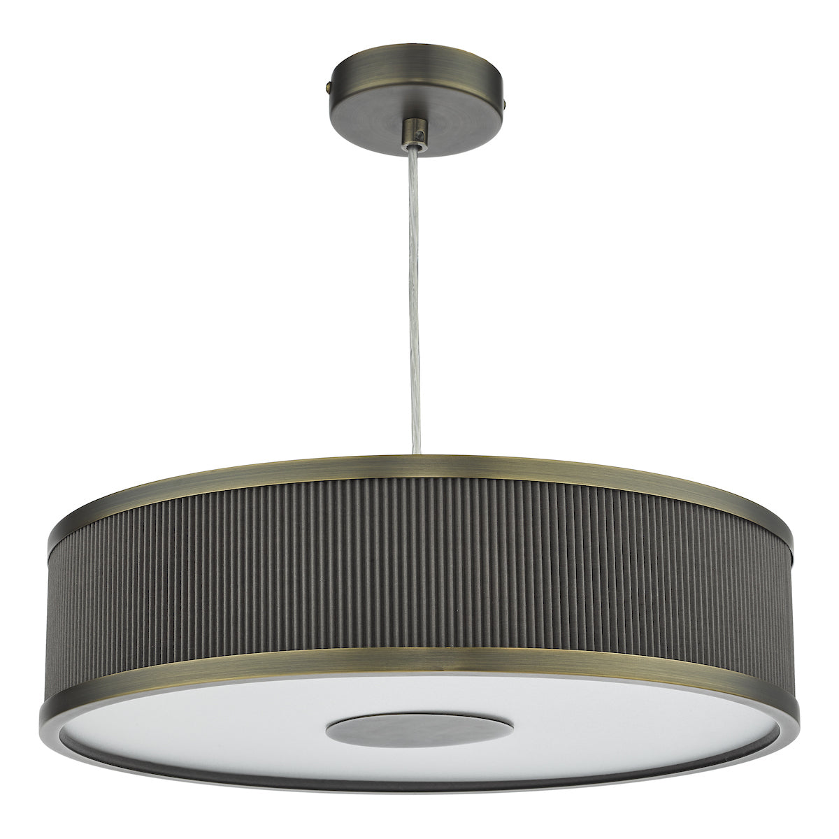 Alvaro 3 Light Single Pendant Antique Bronze Mushroom<br>Antique Bronze