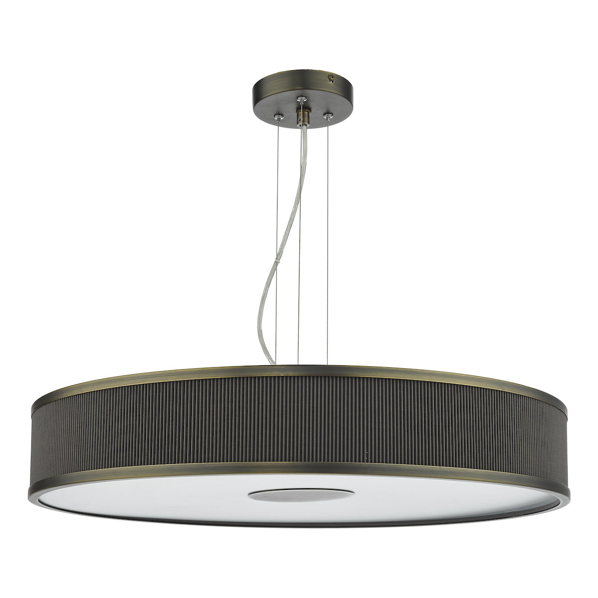 Alvaro 6 Light Single Pendant Antique Bronze Mushroom<br>Antique Bronze