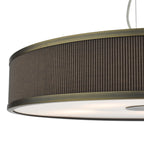 Alvaro 6 Light Single Pendant Antique Bronze Mushroom<br>Antique Bronze