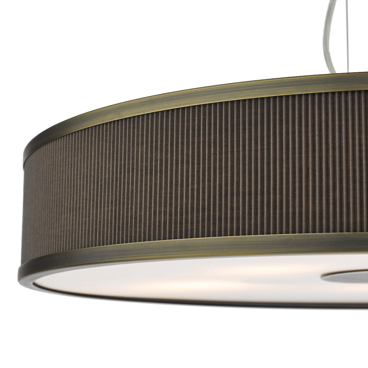 Alvaro 6 Light Single Pendant Antique Bronze Mushroom<br>Antique Bronze