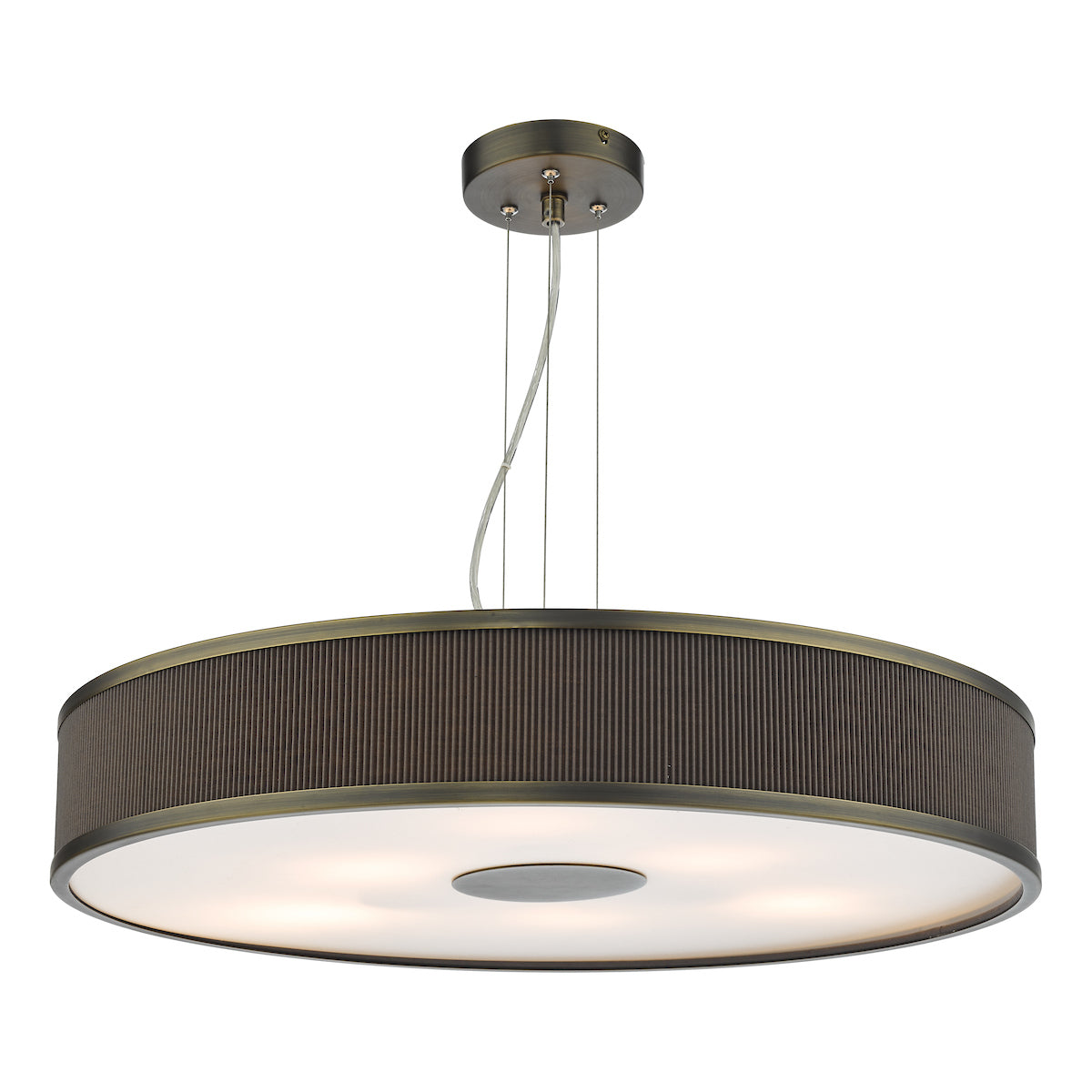 Alvaro 6 Light Single Pendant Antique Bronze Mushroom<br>Antique Bronze