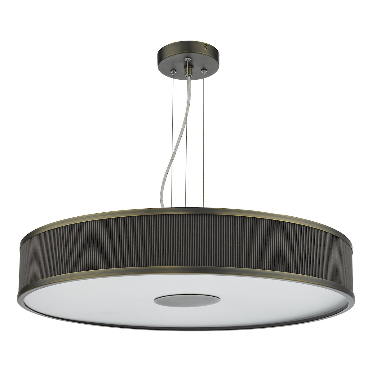 Alvaro 6 Light Single Pendant Antique Bronze Mushroom<br>Antique Bronze