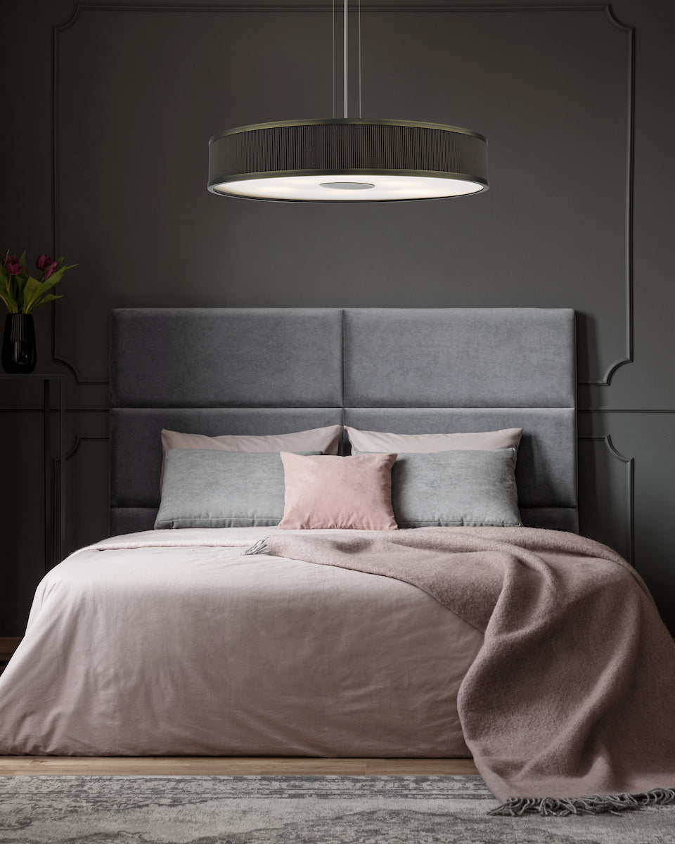 Alvaro 6 Light Single Pendant Antique Bronze Mushroom<br>Antique Bronze