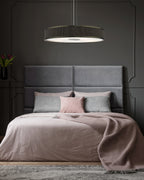 Alvaro 6 Light Single Pendant Antique Bronze Mushroom<br>Antique Bronze