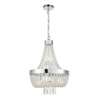 Alyssa 9 Light Pendant Polished Chrome Glass<br>Polished Chrome
