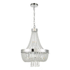 Alyssa 9 Light Pendant Polished Chrome Glass<br>Polished Chrome