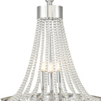 Alyssa 9 Light Pendant Polished Chrome Glass<br>Polished Chrome