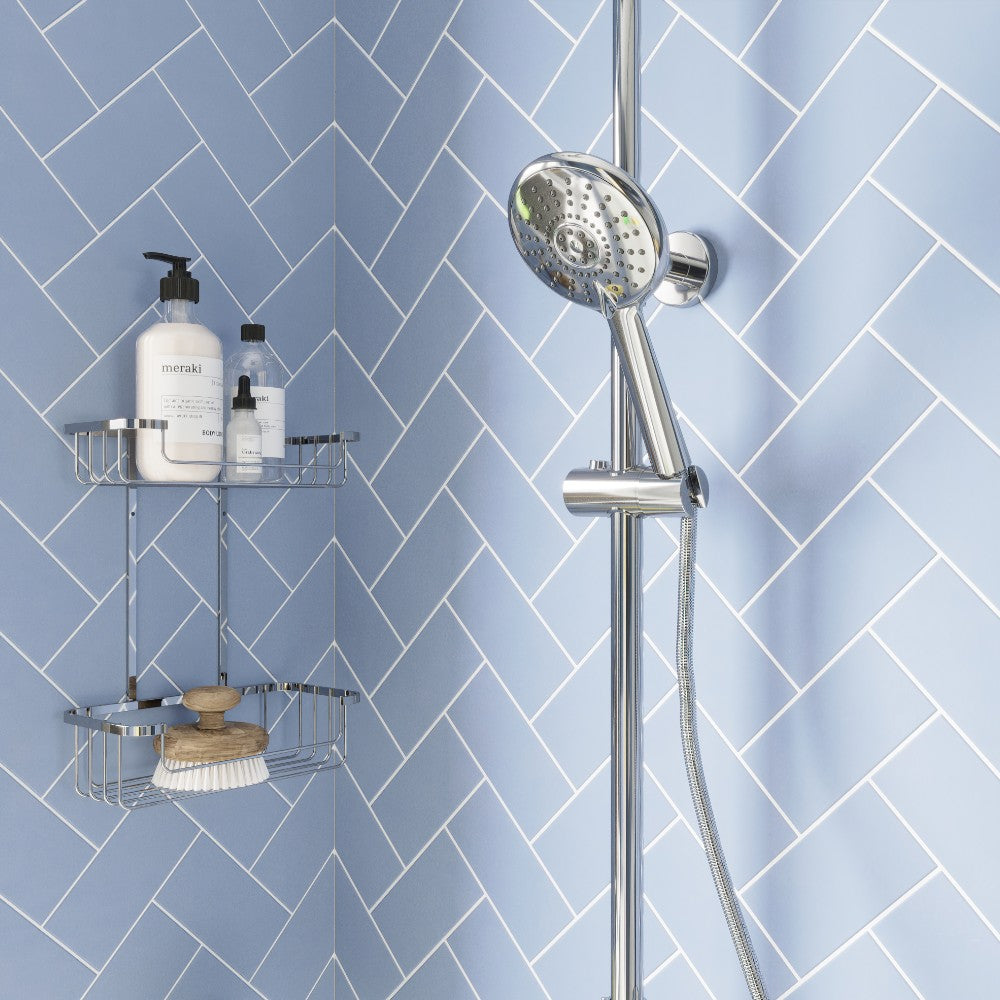 Croydex Varone Five Function Shower Handset - Chrome
