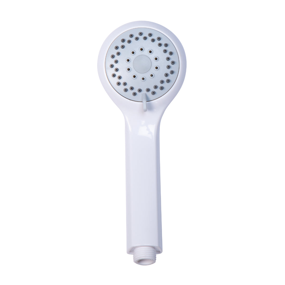 Croydex Amalfi Three Function Shower Handset - White