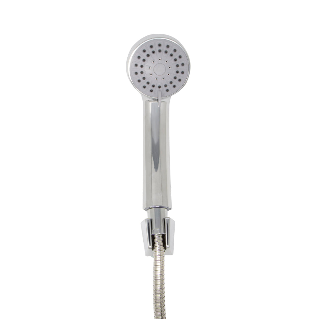 Croydex Amalfi Three Function Shower Set & Bracket - Chrome