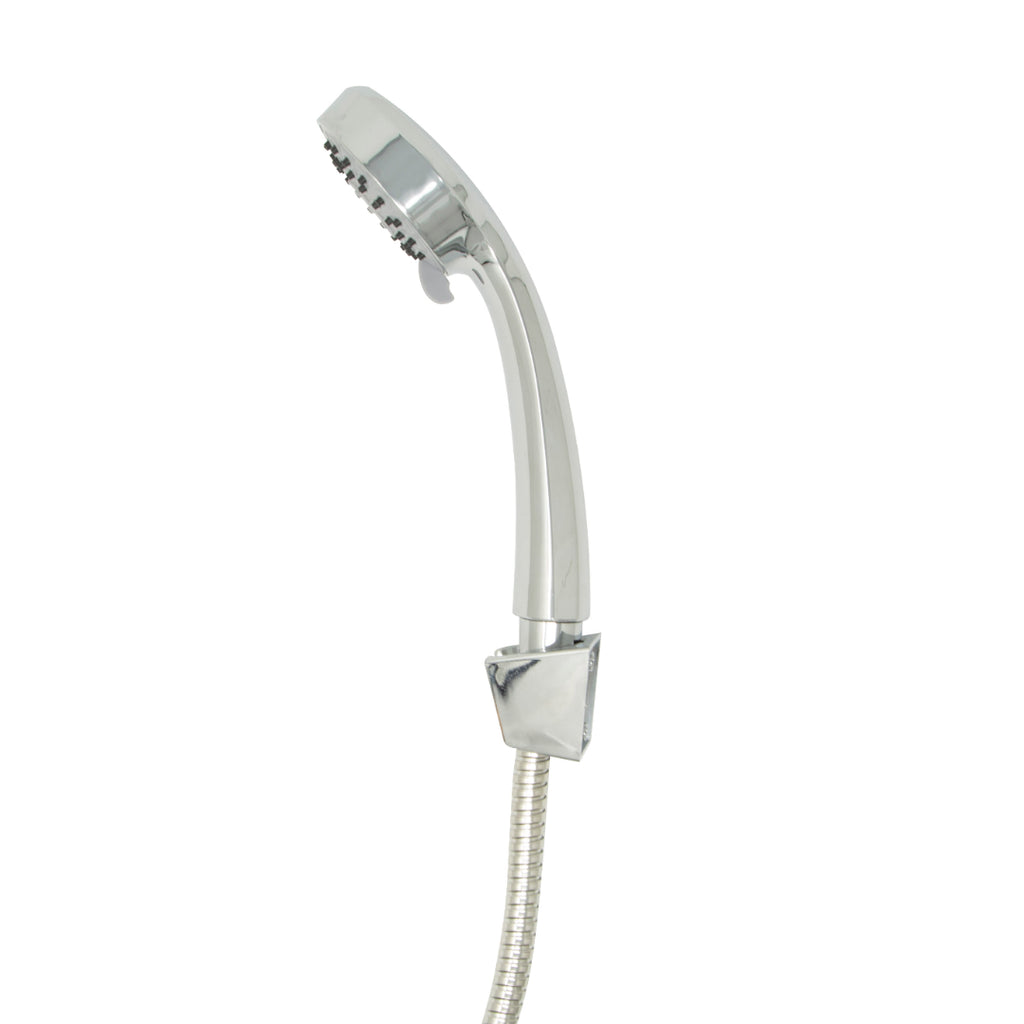 Croydex Amalfi Three Function Shower Set & Bracket - Chrome