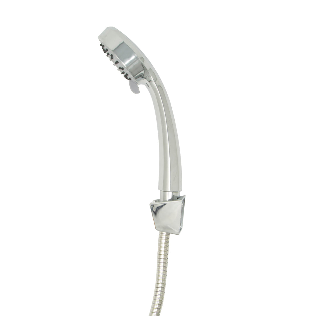 Croydex Amalfi Three Function Shower Set & Bracket - Chrome