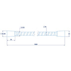 Croydex Amalfi 1.5m Flexi PVC Hose - White