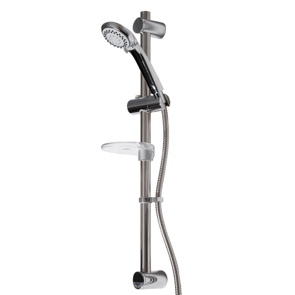 Croydex Amalfi Three Function Shower Set - Chrome