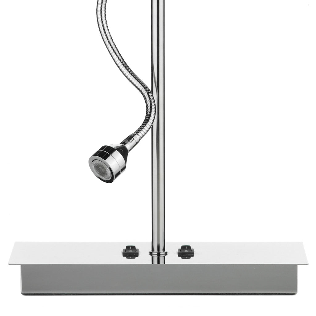 Amalfi Table Lamp Polished Chrome LED Base Only<br>Polished Chrome