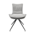 Amber Dining Chair Light Grey - Pair