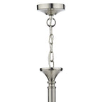 Ambassador 5 Light Dual Mount Pendant Satin Chrome<br>Satin Chrome