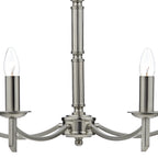 Ambassador 5 Light Dual Mount Pendant Satin Chrome<br>Satin Chrome