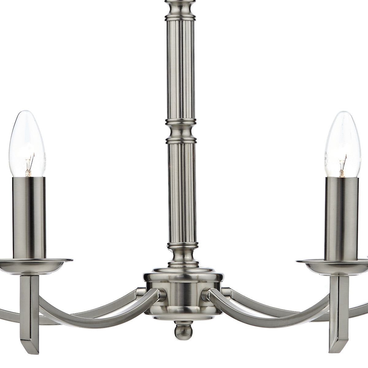 Ambassador 5 Light Dual Mount Pendant Satin Chrome<br>Satin Chrome