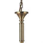 Ambassador 5 Light Dual Mount Pendant Antique Brass<br>Antique Brass