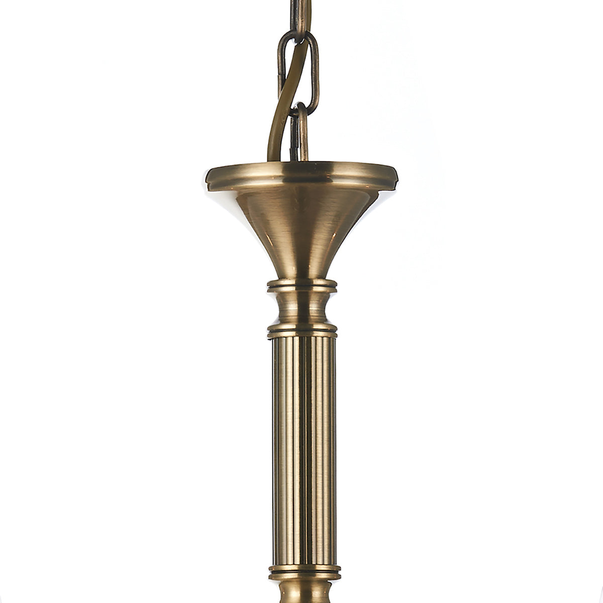 Ambassador 5 Light Dual Mount Pendant Antique Brass<br>Antique Brass