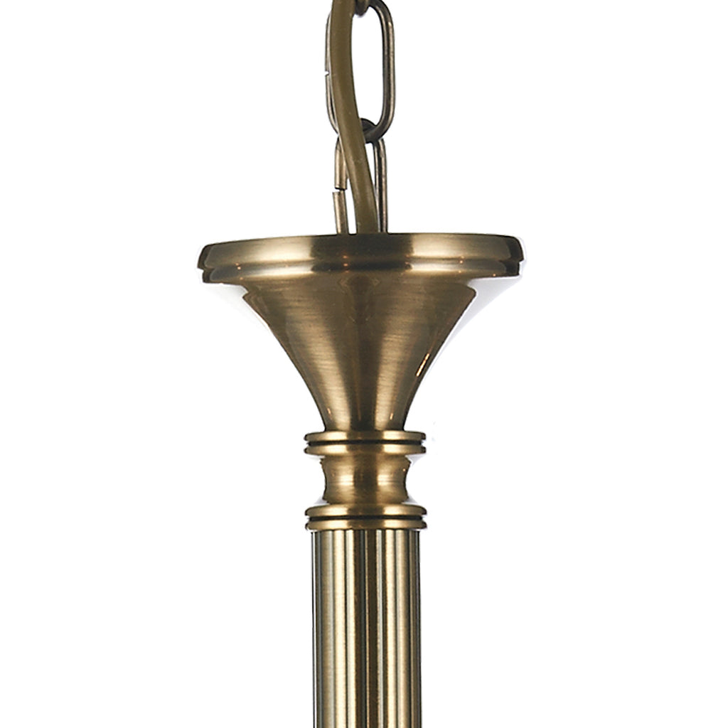 Ambassador 8 Light Dual Mount Pendant Antique Brass<br>Antique Brass