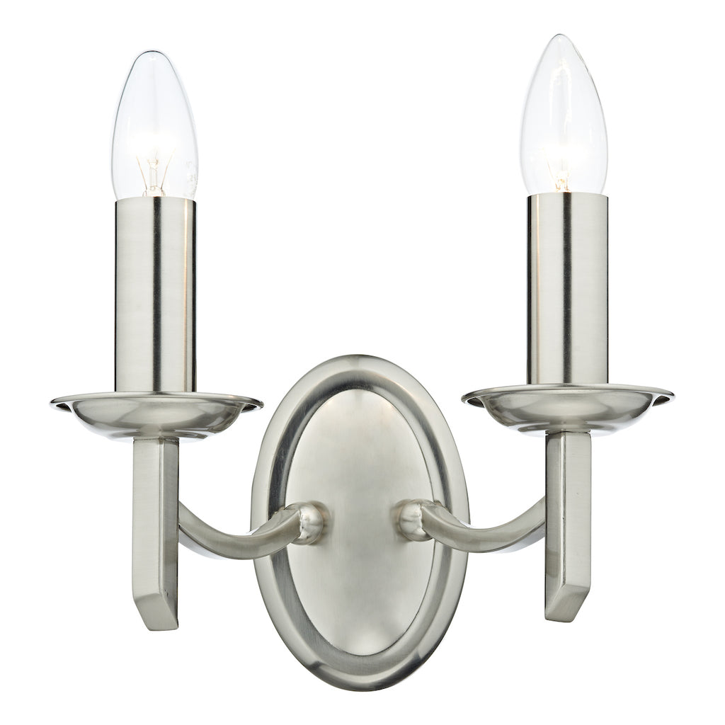 Ambassador Double Wall Bracket Satin Chrome<br>Satin Chrome
