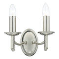 Ambassador Double Wall Bracket Satin Chrome<br>Satin Chrome