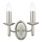 Ambassador Double Wall Bracket Satin Chrome<br>Satin Chrome