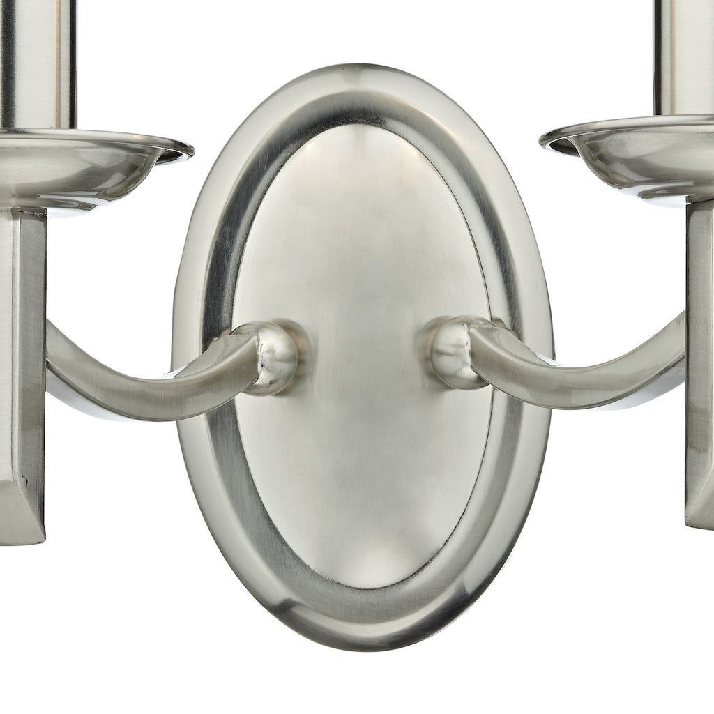 Ambassador Double Wall Bracket Satin Chrome<br>Satin Chrome
