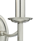 Ambassador Double Wall Bracket Satin Chrome<br>Satin Chrome
