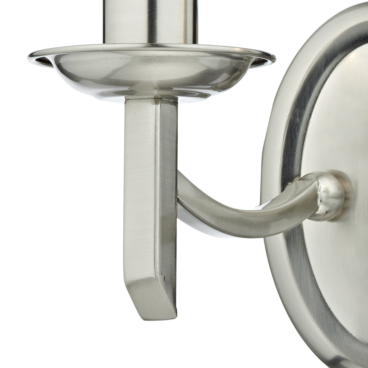 Ambassador Double Wall Bracket Satin Chrome<br>Satin Chrome