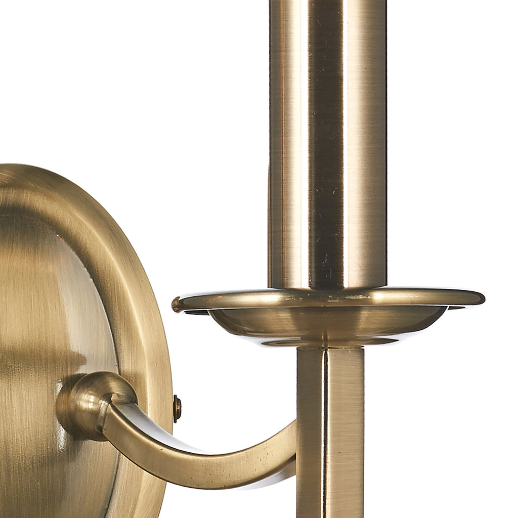 Ambassador Double Wall Bracket Antique Brass<br>Antique Brass