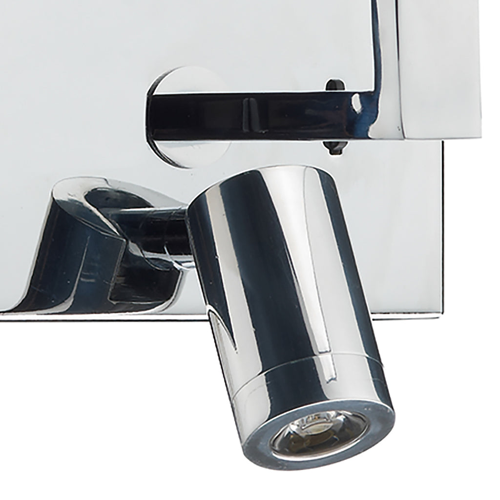 Anvil Wall Bracket Polished Chrome LED Bracket Only<br>Polished Chrome