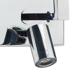 Anvil Wall Bracket Polished Chrome LED Bracket Only<br>Polished Chrome