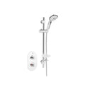 Bristan Artisan Thermostatic Recessed Concealed Dual Control Shower Valve with Adjustable Riser