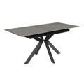Aramis 130-170cm Matt Grey Ceramic Extending Dining Table