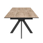Aramis 130-170cm Wood Look Ceramic Extending Dining Table