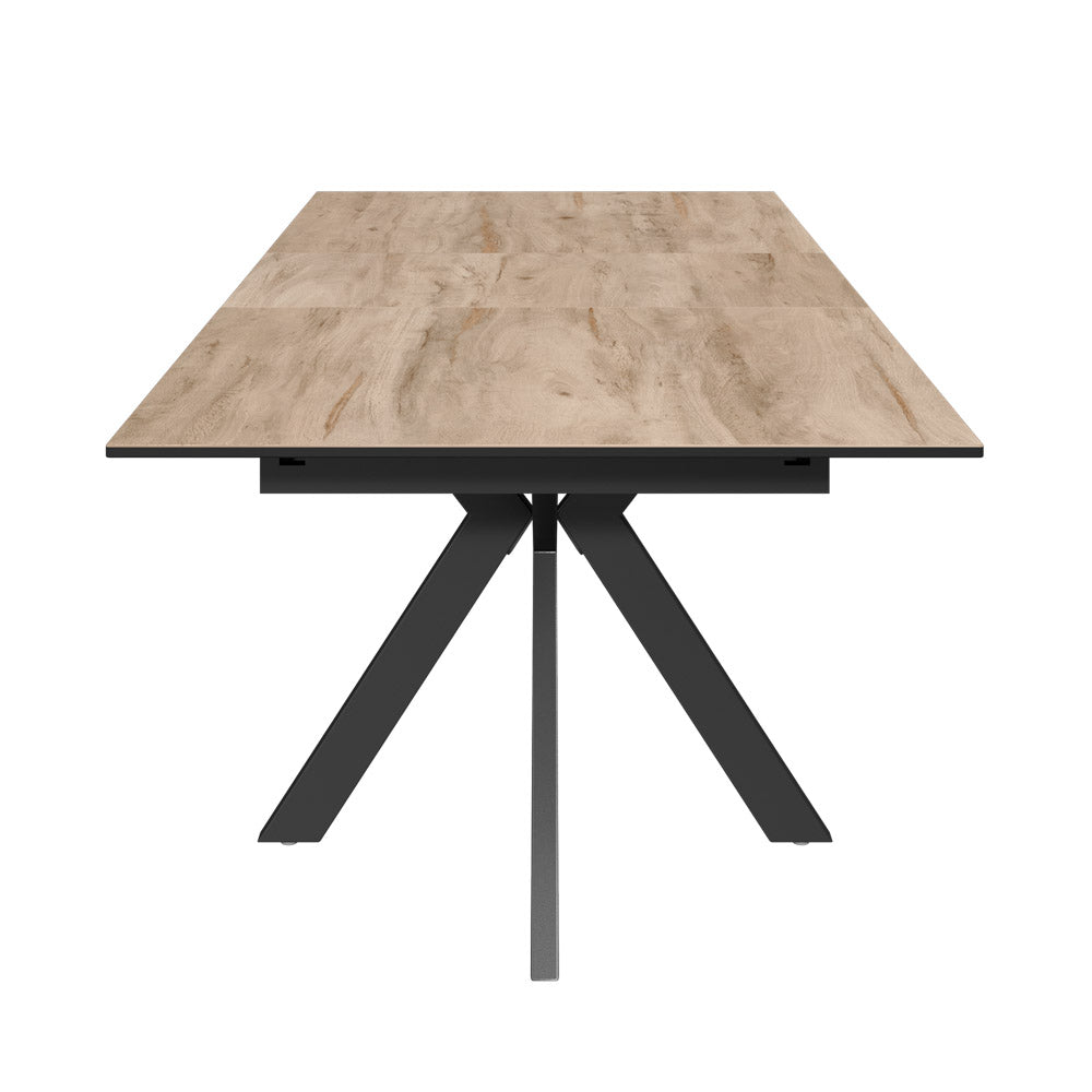 Aramis 130-170cm Wood Look Ceramic Extending Dining Table