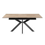 Aramis 130-170cm Wood Look Ceramic Extending Dining Table