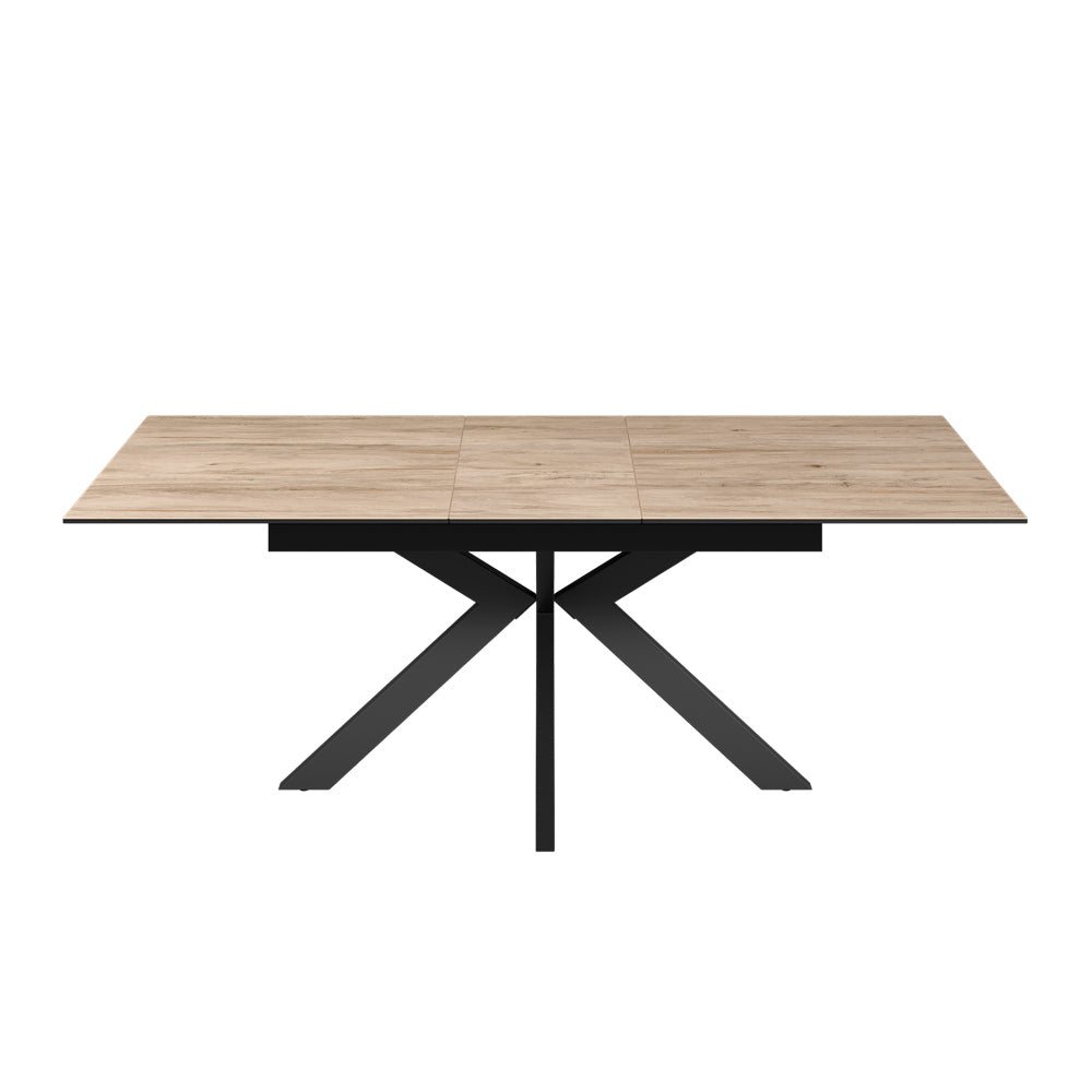 Aramis 160-200cm Wood Look Ceramic Extending Dining Table