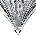 Ardeche 3 Light Flush Polished Chrome<br>Glass